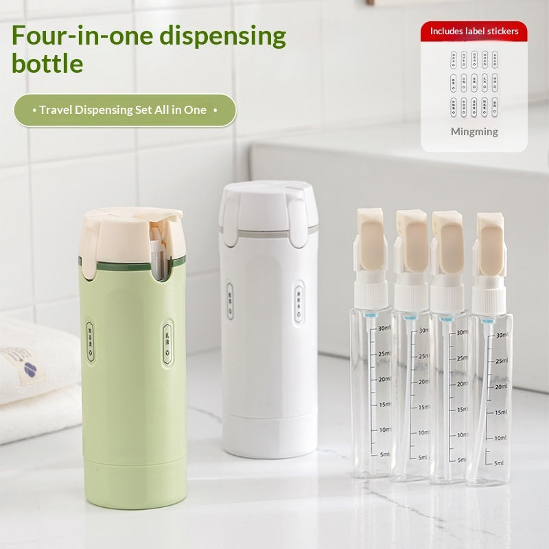 4 IN 1 TRAVEL KIT BOTTLE SET