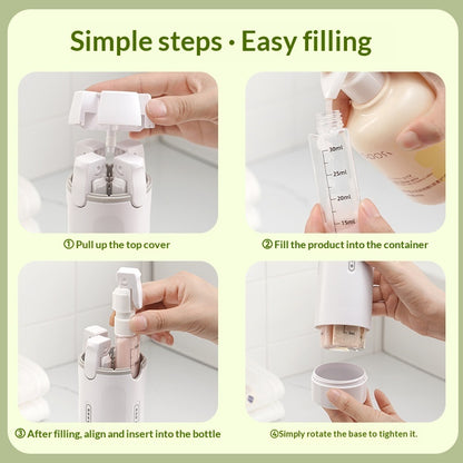 4 IN 1 TRAVEL KIT BOTTLE SET