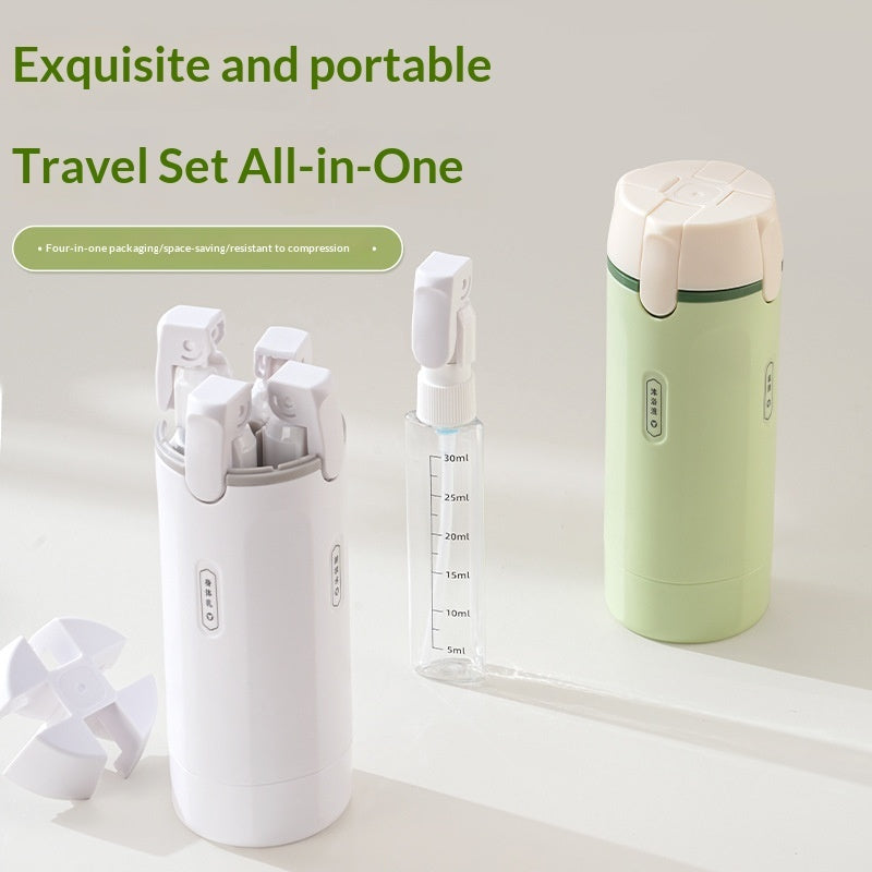 4 IN 1 TRAVEL KIT BOTTLE SET